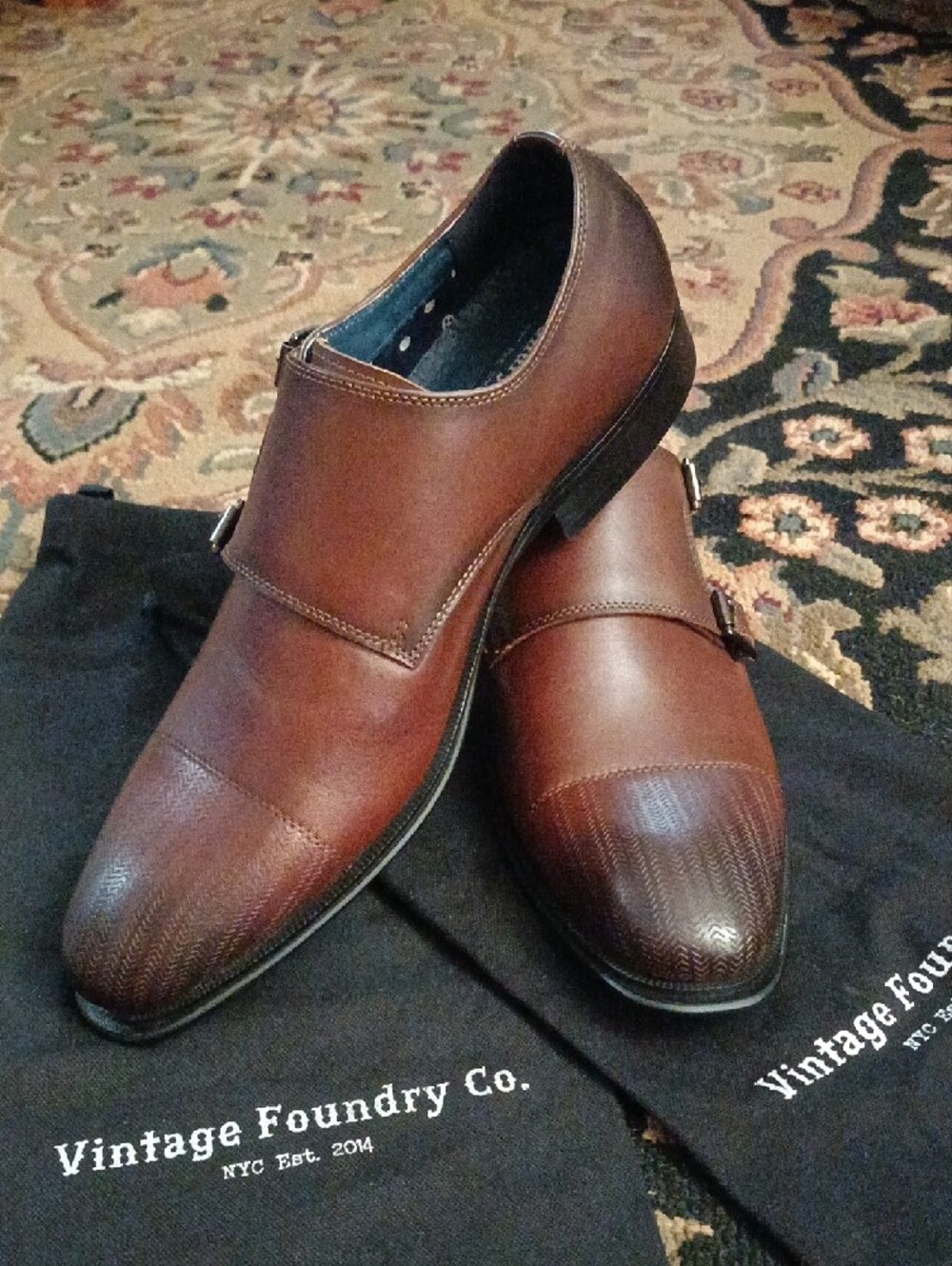 Vintage Foundry Co. Men’s Leather Oxford 7.5